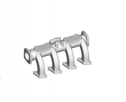 Professional Intake Pipe Reusable Aluminum Casting Molds High Accuracy