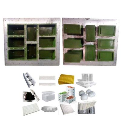 Full CNC Process Aluminum EPS Mold Expanded Polystyrene Box Mould EPS Foam Mould