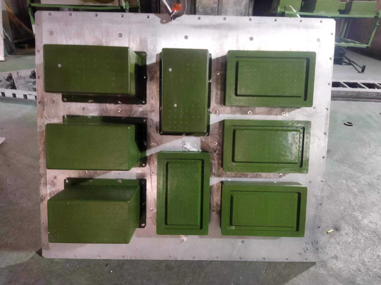 Full CNC Process Aluminum EPS Foam Mold Precision Expanded Polystyrene Box Tooling for High-Volume Packaging Production