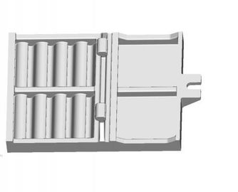 Wave Board Aluminium Die Casting Mould Low Maintenance Easily Assembled