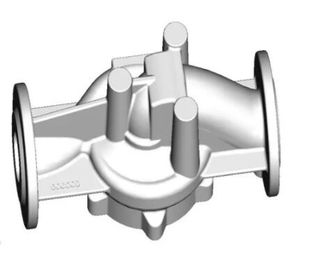 Water Pump Die Cast Aluminum Tooling , Custom Casting Molds ISO 9001