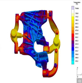 Auto Parts Aluminium Die Casting Mould Average Wall Thickness >3mm