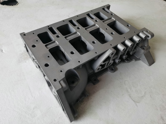 Diesel Engine Parts Aluminium Die Casting Mould Four Cylinder Base